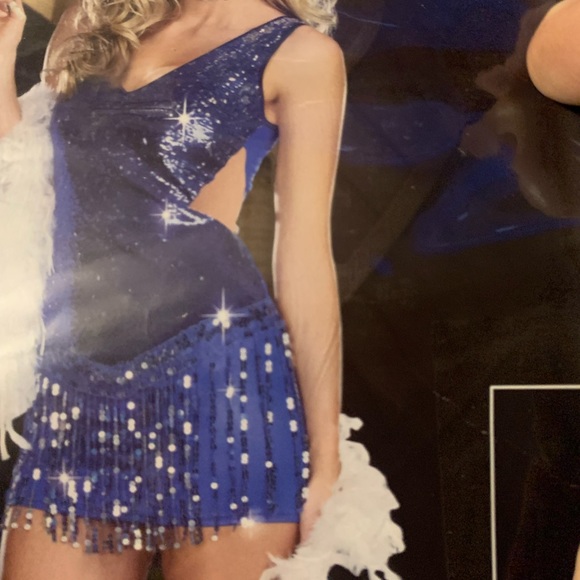 Dreamgirl Flapper Reversible Dress Small - Picture 3 of 10